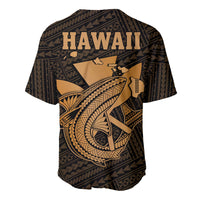 Custom Personalised Hawaii Baseball Jersey Kakau Kanaka Maoli Combine Polynesian Shark Ver.01 - Wonder Print Shop