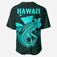 Custom Personalised Hawaii Baseball Jersey Kakau Kanaka Maoli Combine Polynesian Shark Ver.04 - Wonder Print Shop