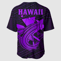 Custom Personalised Hawaii Baseball Jersey Kakau Kanaka Maoli Combine Polynesian Shark Ver.05 - Wonder Print Shop