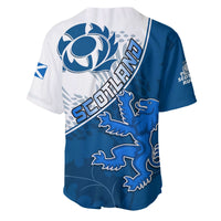 Scotland Rugby Baseball Jersey Scottish Coat Of Arms Mix Thistle Newest Version - Wonder Print Shop