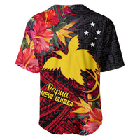 Custom Personalised Papua New Guinea Baseball Jersey Bird of Paradise LT13 - Wonder Print Shop
