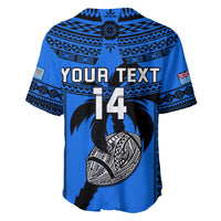 Custom Text And Number Fiji Rugby Baseball Jersey Fijian Drua Super Polynesian Special Tapa Pattern - Wonder Print Shop