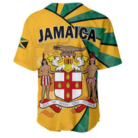 Jamaica Athletics Baseball Jersey Jamaican Flag Mix Lion Sporty Style - Wonder Print Shop