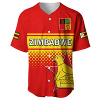 Zimbabwe Cricket Baseball Jersey The Chevrons ODI Style - Wonder Print Shop