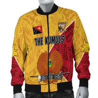 The Kumuls PNG Bomber Jacket Papua New Guinea Polynesian Dynamic Style - Wonder Print Shop