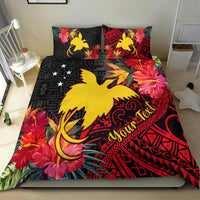 Custom Personalised Papua New Guinea Bedding Set Bird of Paradise LT13 - Wonder Print Shop
