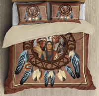 Native American 3D All Over Printed Bedding Set - Wonder Print Shop