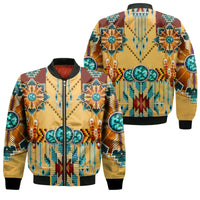 Native American Bomber Jacket Dream Catchers Indigenous LT13 - Wonder Print Shop