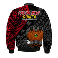 Papua New Guinea Bomber Jacket Raggiana Birds Of Paradise Happy 47th Independence Day LT13 - Wonder Print Shop