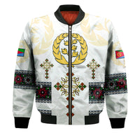 Eritrea Cross Bomber Jacket Independence Day Proud Eritrean LT13 - Wonder Print Shop