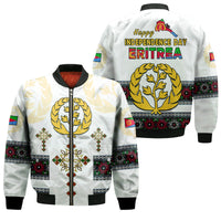 Eritrea Cross Bomber Jacket Independence Day Proud Eritrean LT13 - Wonder Print Shop