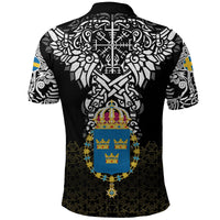 Viking Polo Shirt Sweden Viking Symbol RLT12 - Wonder Print Shop