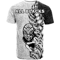 New Zealand Maori All Black Rugby T Shirt LT2 - Wonder Print Shop
