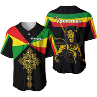 (Custom Personalised) Ethiopia Baseball Jerseys Stylized flags LT16 - Wonder Print Shop