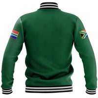 South Africa National Cricket Team Baseball Jacket Proteas Sport Green Style LT9 - Wonder Print Shop