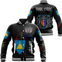 (Custom) Viking - Sami Flag and Map Baseball Jackets style Viking Geri and Freki RLT12 - Wonder Print Shop