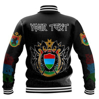 (Custom) Viking - Karelia Flag and Map Baseball Jackets style Viking Geri and Freki RLT12 - Wonder Print Shop