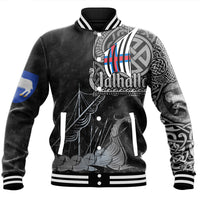 Viking Faroe Islands Drakkar Baseball Jacket RLT12 - Wonder Print Shop