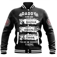 Viking Clothing Viking Daddy Baseball Jacket RLT12 - Wonder Print Shop