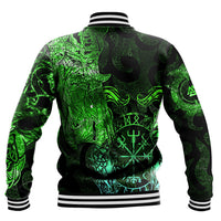Viking Clothing Viking Odin Tattoo Green Version Baseball Jackets RLT12 - Wonder Print Shop