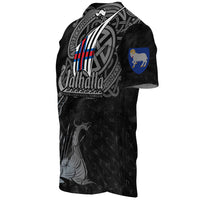 Viking Faroe Islands Drakkar Baseball Jersey RLT12 - Wonder Print Shop