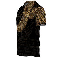 Viking Clothing Viking Odin's Celtic Ravens Gold Version Baseball Jersey RLT12 - Wonder Print Shop