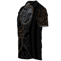 Viking Clothing Viking Fenrir Norse Wolf Baseball Jersey RLT12 - Wonder Print Shop