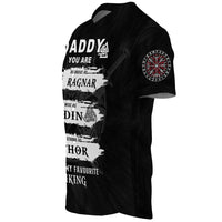 Viking Clothing Viking Daddy Baseball Jersey RLT12 - Wonder Print Shop