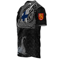 Viking Clothing Viking Finland Drakkar Baseball Jersey RLT12 - Wonder Print Shop