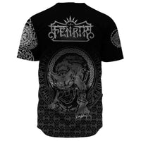 Viking Clothing Viking Fenrir Norse 3D Tattoo Baseball Jersey RLT12 - Wonder Print Shop