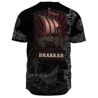 Viking Clothing Viking Drakkar Warship Baseball Jersey RLT12 - Wonder Print Shop