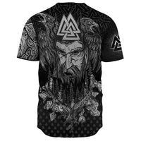 Viking Clothing Viking Odin Raven Tattoo Style Special Version Baseball Jersey RLT12 - Wonder Print Shop