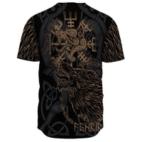 Viking Clothing Viking Fenrir Norse Wolf Baseball Jersey RLT12 - Wonder Print Shop