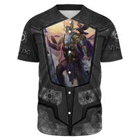 Viking Clothing Armor 3D Style Viking Odin Baseball Jersey RLT12 - Wonder Print Shop