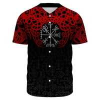 Viking Clothing Viking Odin Helm Of Awe (Red) Baseball Jersey RLT12 - Wonder Print Shop