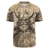 Viking Clothing Vikings Cat Baseball Jersey RLT12 - Wonder Print Shop