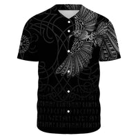 Viking Clothing Viking Odins Raven Tattoo Baseball Jersey RLT12 - Wonder Print Shop
