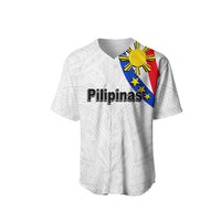 Custom Personalised Pilipinas Baseball Jersey Simple Style- White LT6 - Wonder Print Shop