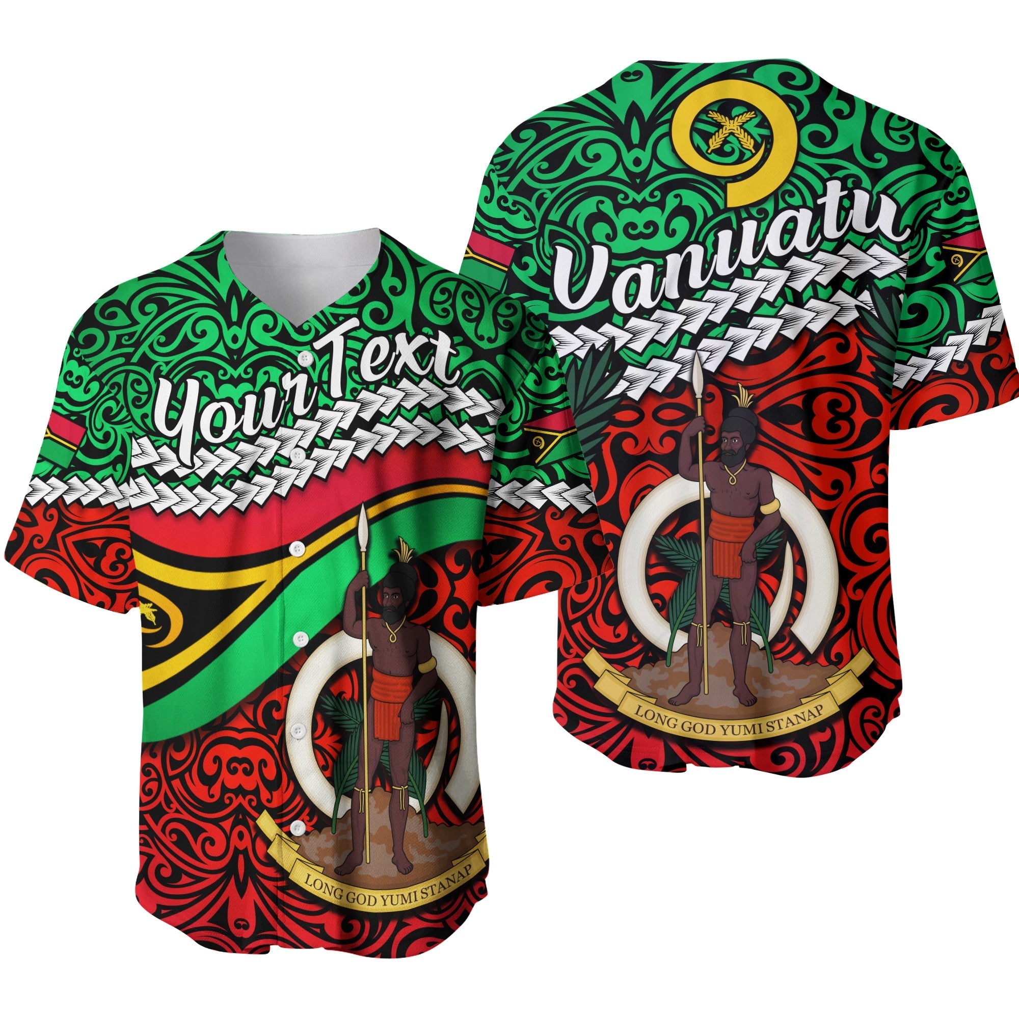 custom-personalised-proud-vanuatu-baseball-jersey-pattern-mix-flag