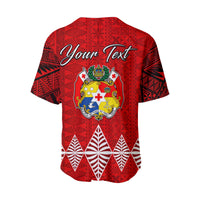 (Custom Personalised) Kingdom of Tonga Baseball Jersey 2021 Tonga National Day Version 02 LT13 - Wonder Print Shop