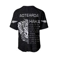 New Zealand Rugby Baseball Jersey Haka All Black mix Ta Moko LT13 - Wonder Print Shop