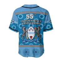 Botswana Independence Anniversary Baseball Jersey Flag and Pattern LT13 - Wonder Print Shop