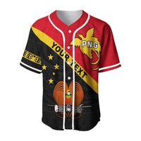 (Custom Personalised) Papua New Guinea Rugby Baseball Jersey The Kumuls PNG LT13 - Wonder Print Shop