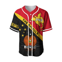 Papua New Guinea Rugby Baseball Jersey The Kumuls PNG LT13 - Wonder Print Shop