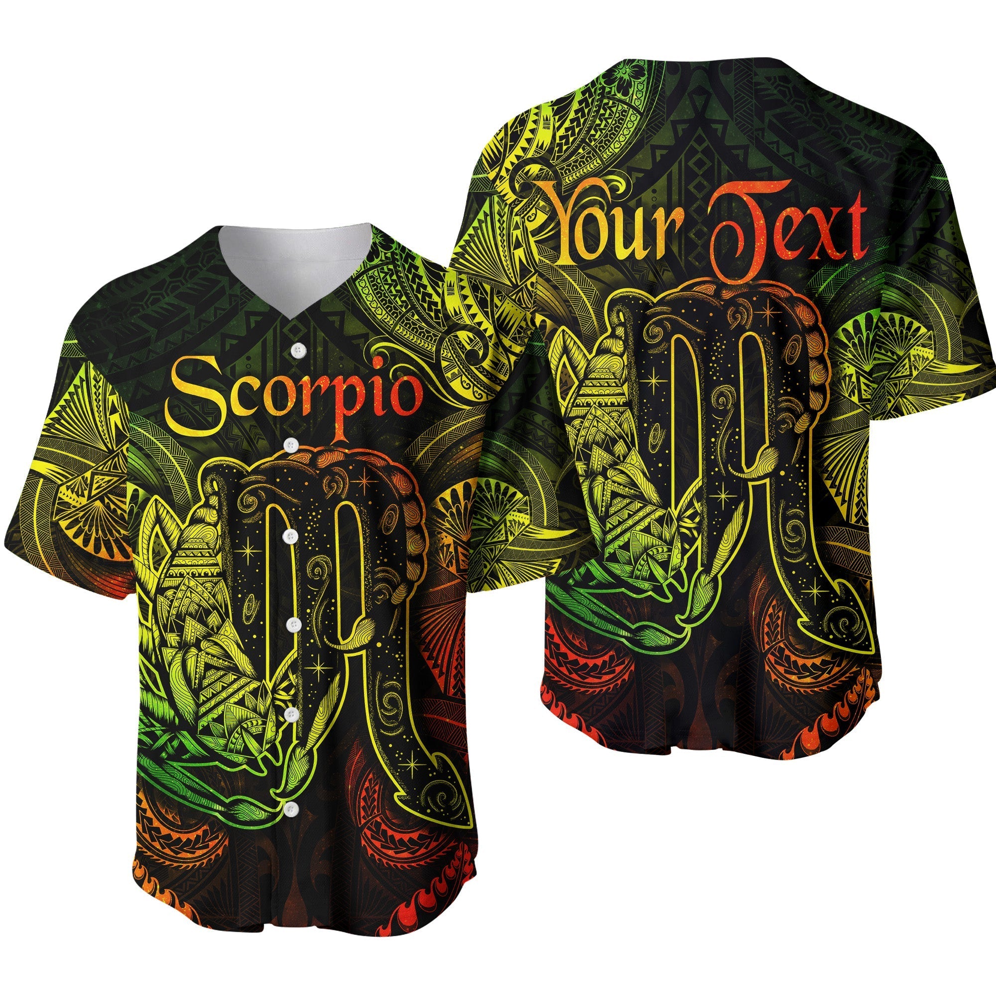 custom-personalised-scorpio-zodiac-polynesian-baseball-jersey-unique-style-reggae