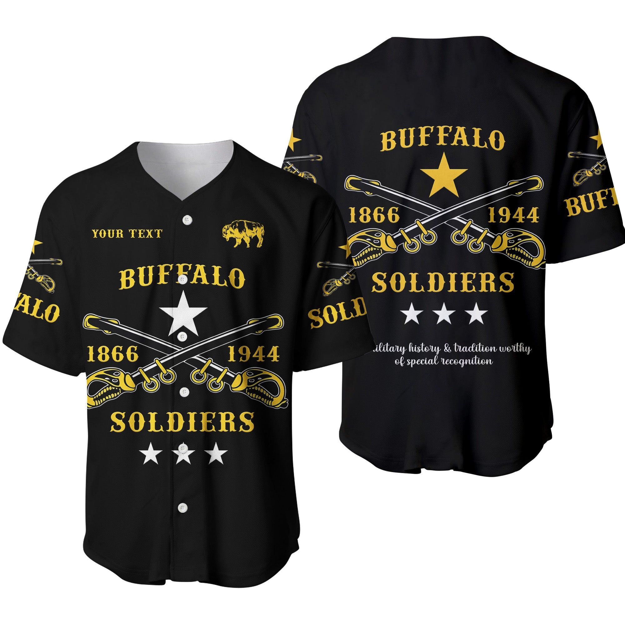 custom-personalised-buffalo-soldiers-baseball-jersey-african-american-military-simple-style-black