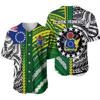 Cook Islands Unique Baseball Jersey Polynesia Pattern LT13 - Wonder Print Shop