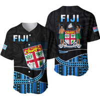 Fiji Polynesian Baseball Jersey Featured Fijian Lovers LT13 - Wonder Print Shop