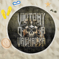 Wonder Print Shop Beach Blanket - Victory or Valhalla Beach Blanket RLT12 - Wonder Print Shop