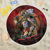 Viking Bathroom Set Samurai Viking Warrior Ronin Berserk Armor Axe Bathroom Set RLT12 - Wonder Print Shop